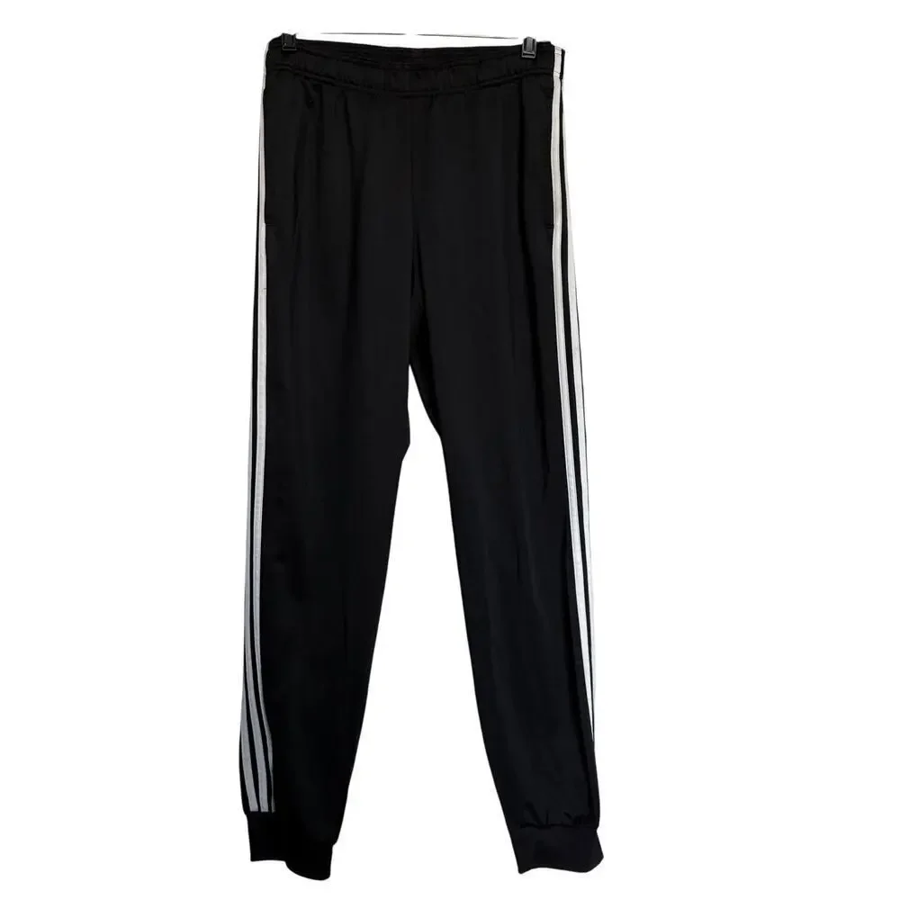 Adidas Tiro 17 Training Pants Men’s M Black White 3-Stripe Soccer Athletic